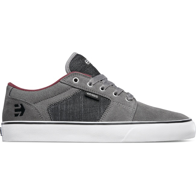 Etnies Barge Ls Miesten Kengät Mustat/Harmaat | 83517UHQO